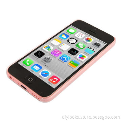 Daisy Pattern Plastic Case for iPhone 5C